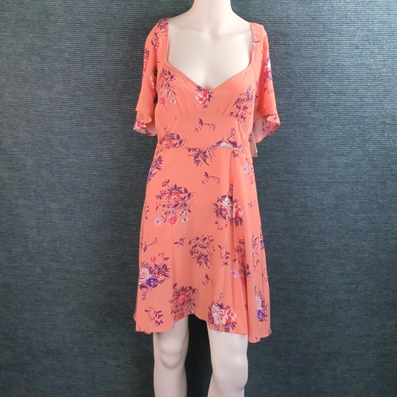 Abound Floral Fit & Flare Dress - Picture 4 of 10